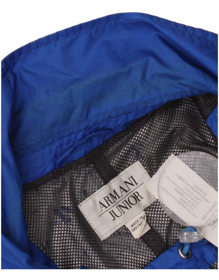 Giacca a vento Armani Bambino 13-14 anni Blu in poliammide