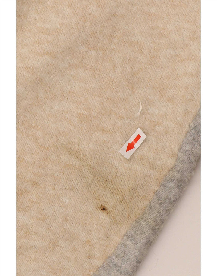 Maglione cardigan lungo da donna Marks & Spencer UK 16 Large Beige