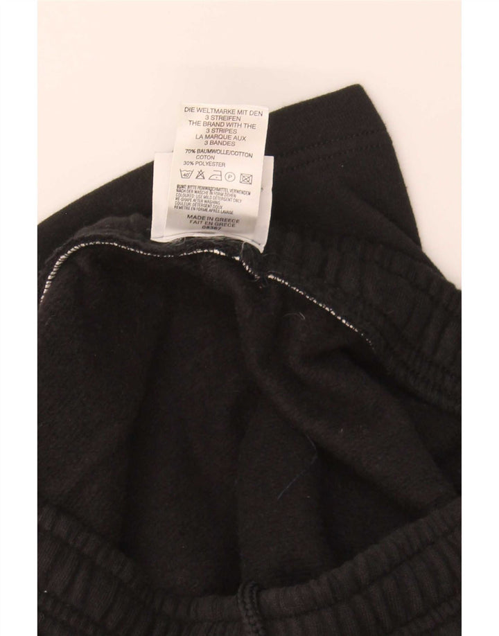 Pantaloni da tuta da uomo Adidas Medium in cotone nero