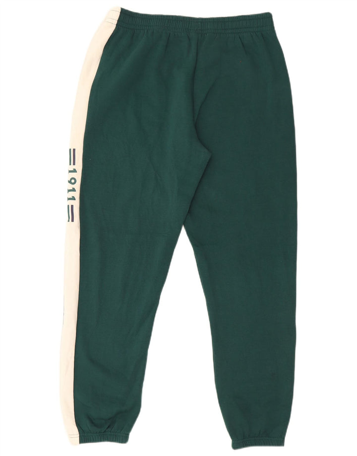 Pantaloni da tuta grafica da uomo Fila Joggers verde medio color block