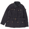 Giacca trapuntata da donna Barbour UK 14 grande blu navy