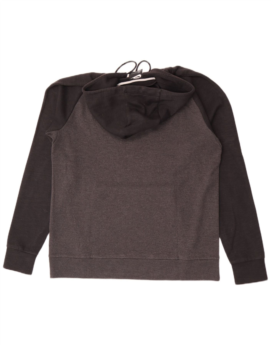 Felpa con cappuccio da uomo Nike Large in cotone color block grigio