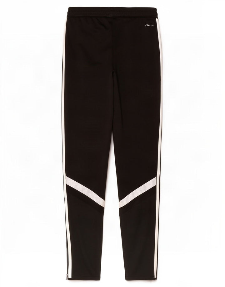 Pantaloni da tuta Adidas Climacool da uomo piccoli in poliestere nero