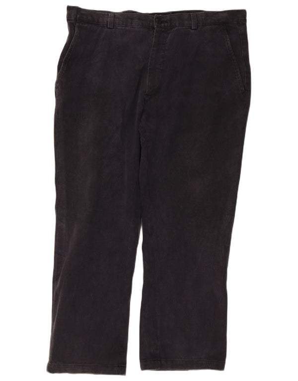 Pantaloni Chino Dritti Uomo Trussardi IT 56 3XL W46 L28 Blu Navy
