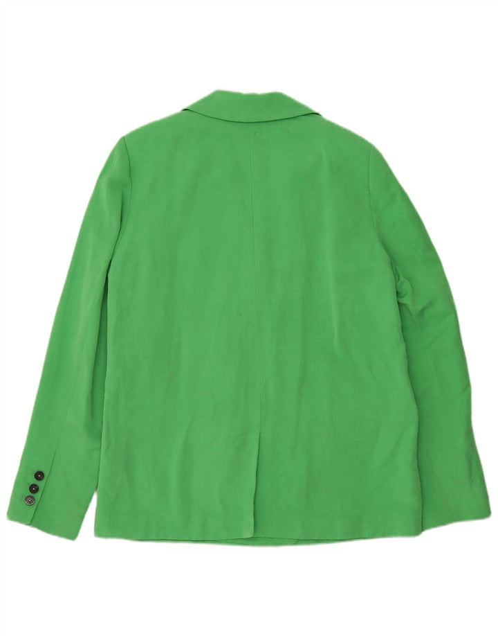 Giacca blazer doppiopetto da donna Scotch & Soda UK 14 verde medio