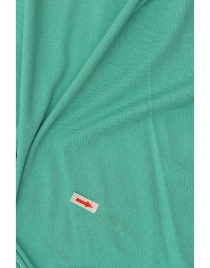 T-shirt da donna Adidas Top UK 14 grande turchese cotone