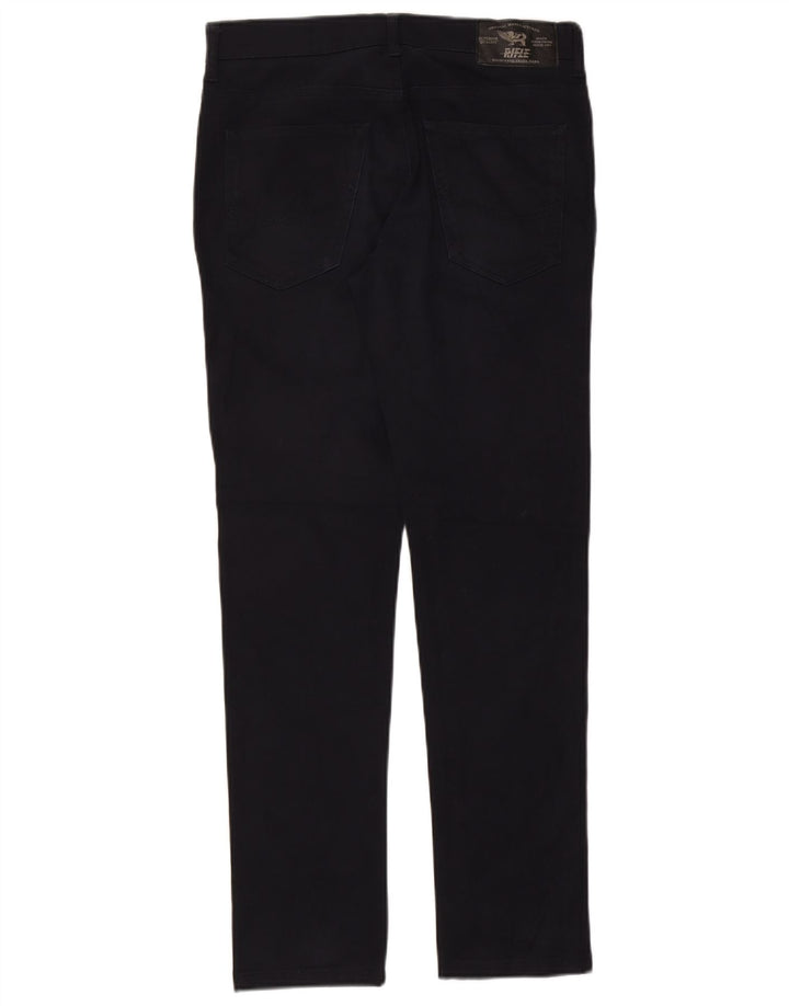 Jeans slim da uomo Rifle W31 L30 in cotone blu navy