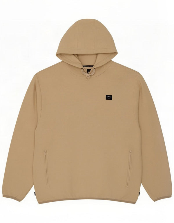 Vans Maglia in pile con cappuccio da uomo 2XL Beige Poliestere