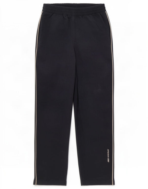 Pantaloni della tuta in velluto da ragazzo Reebok 13-14 anni blu navy