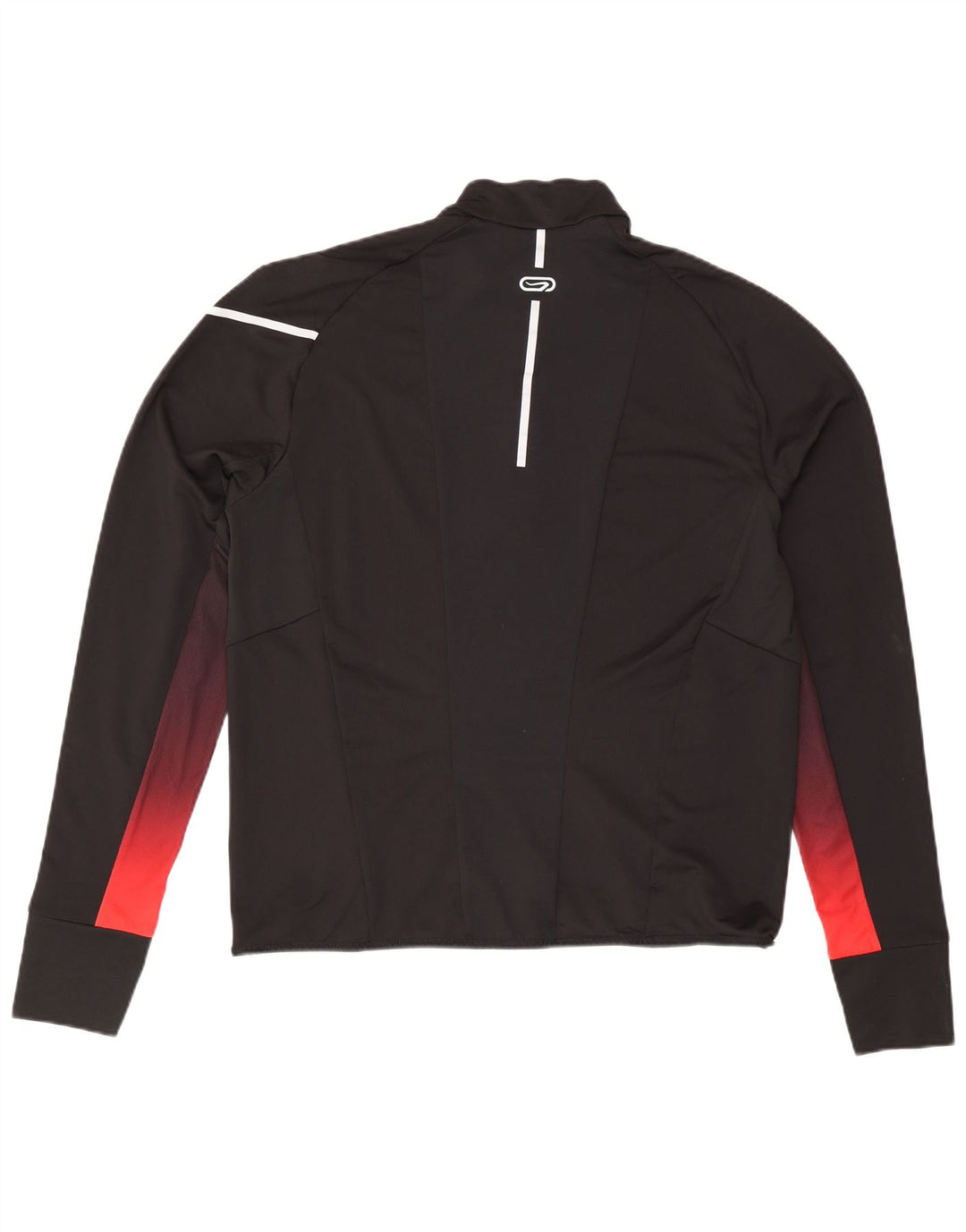 Decathlon - Tuta da uomo pullover con zip e collo, XL, colore nero
