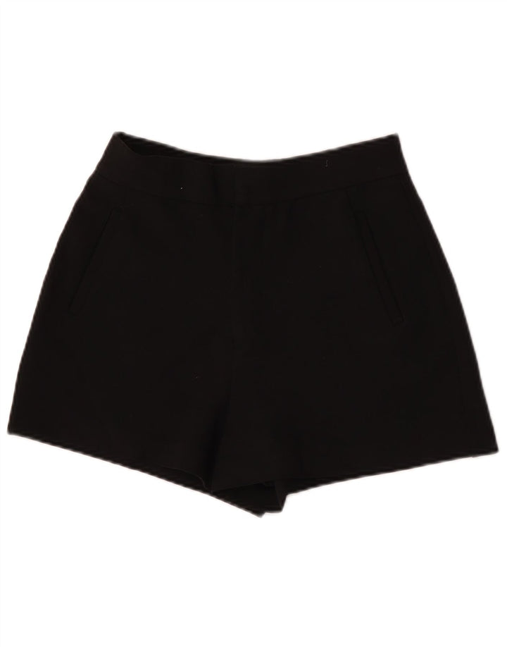 Pantaloncini chino a vita alta da donna Zara piccoli W26 neri