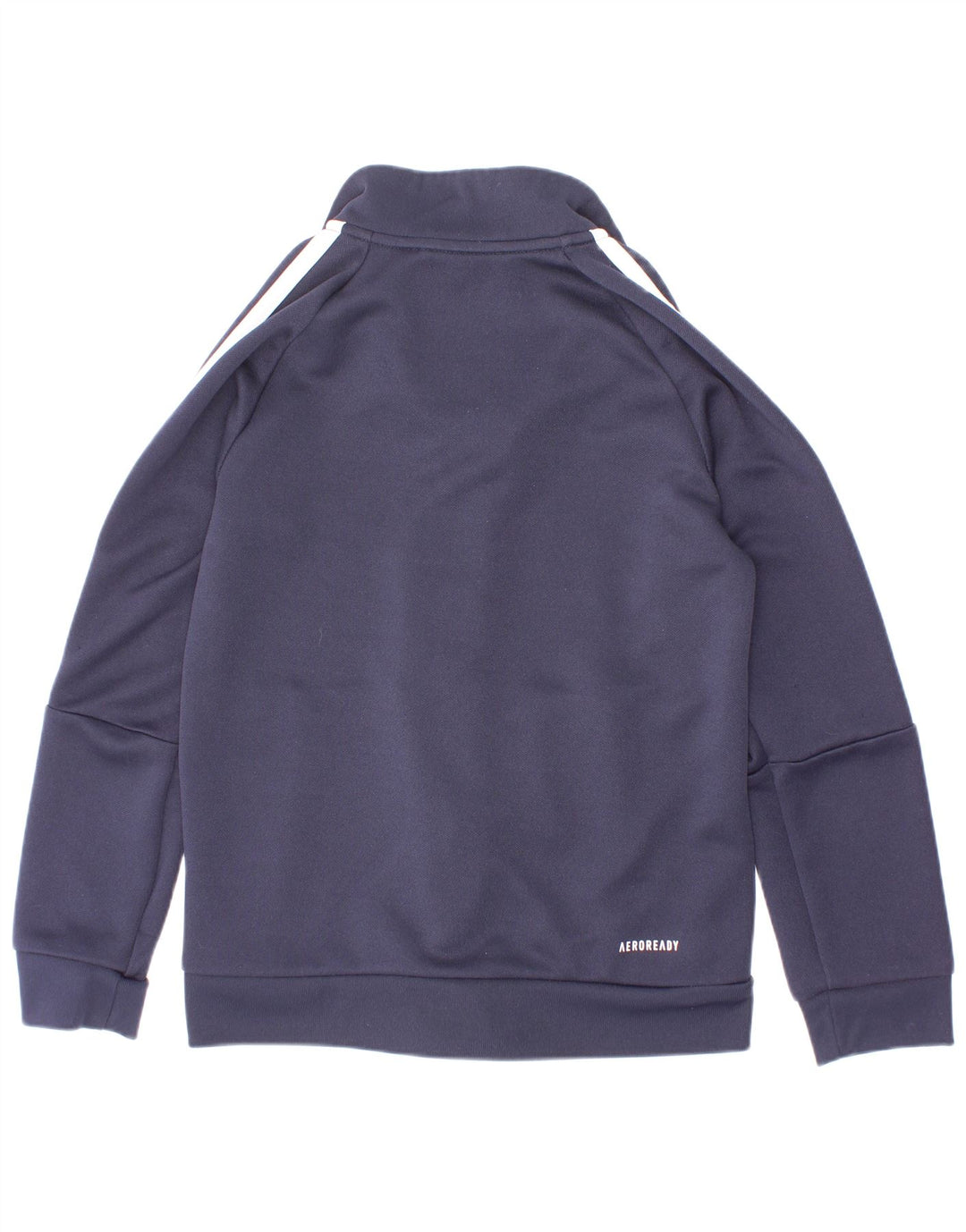 Giacca da tuta Adidas Aeroready da ragazzo 7-8 anni in poliestere blu navy