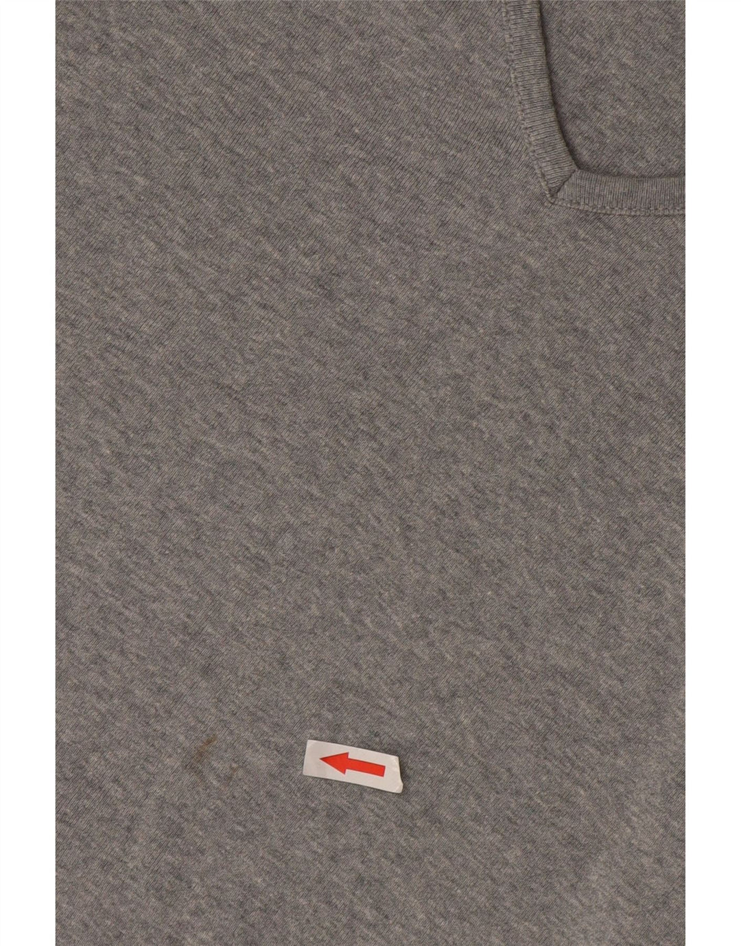 T-shirt da donna Nike Top UK 10/12 cotone screziato grigio medio