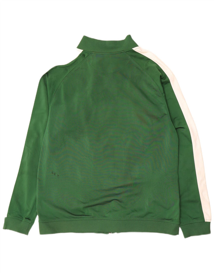 Giacca da tuta da uomo Nike 2XL Poliestere color block verde