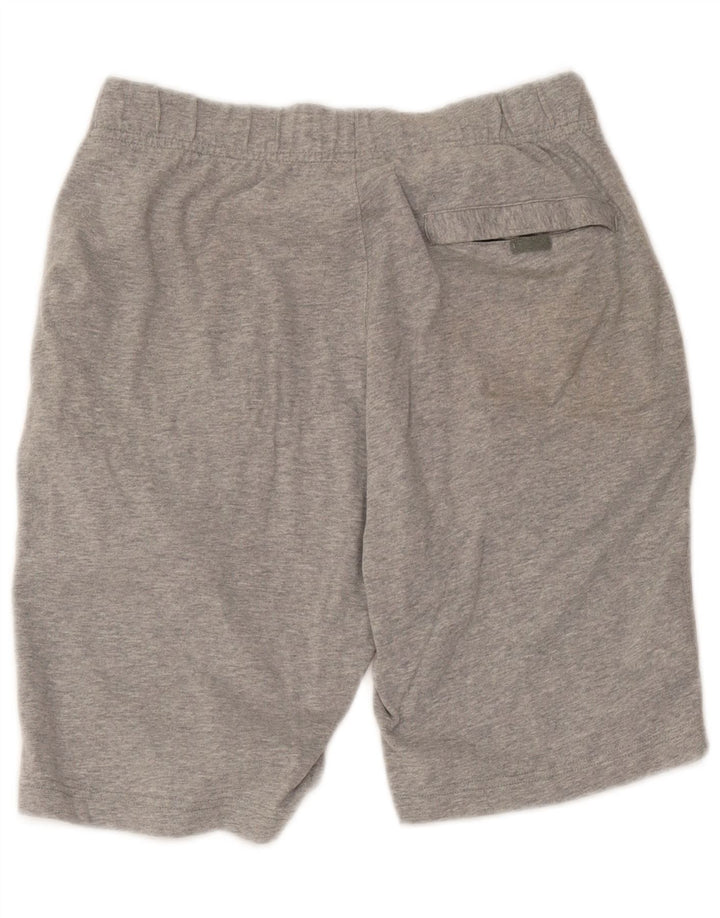 Pantaloncini casual da uomo Nike piccoli in cotone chiazzato grigio