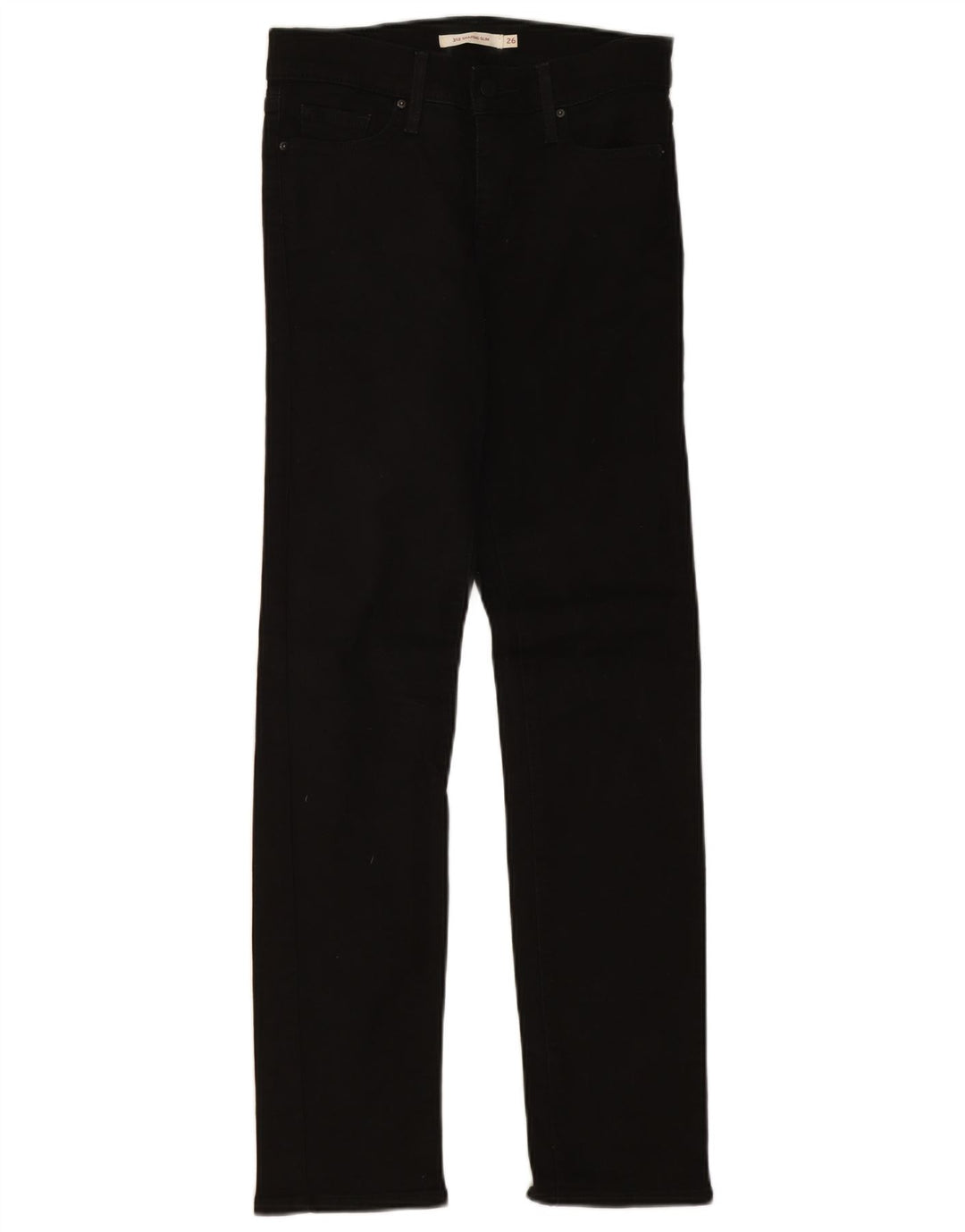 Levi's Donna 312 Shaping Slim Jeans W26 L30 Cotone Nero