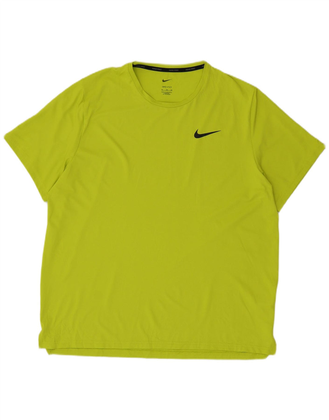 T-shirt Nike Dri Fit da uomo XL verde poliestere