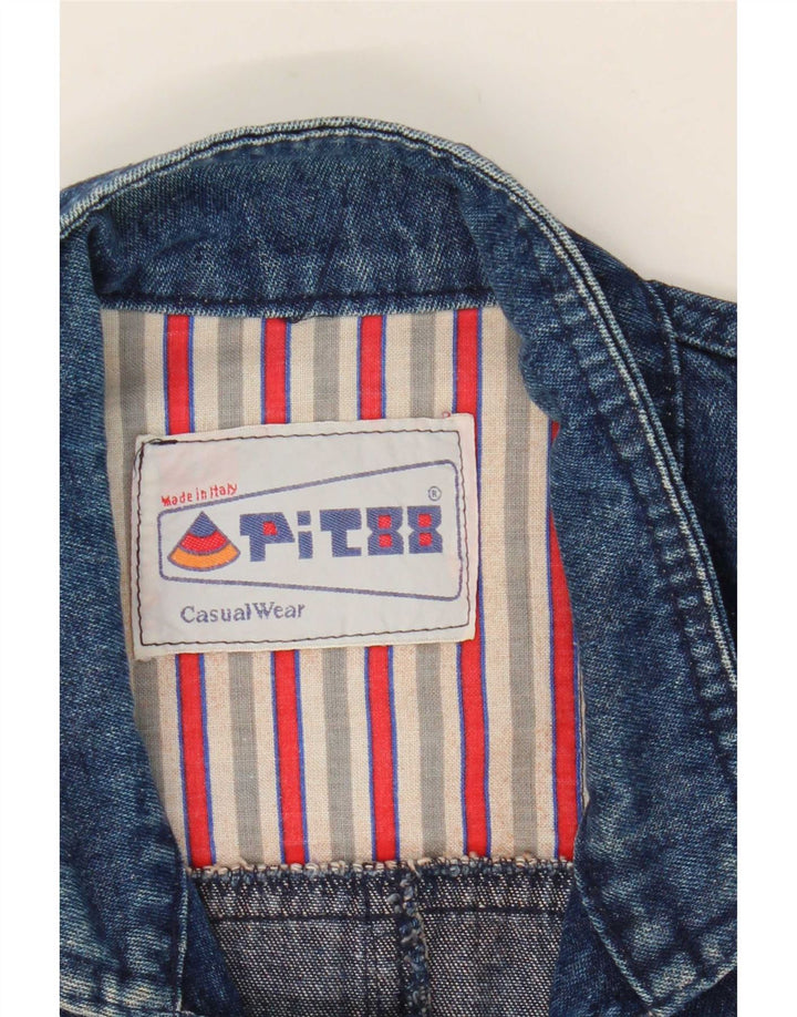 Giacca di jeans vintage da uomo UK 42 XL Blu
