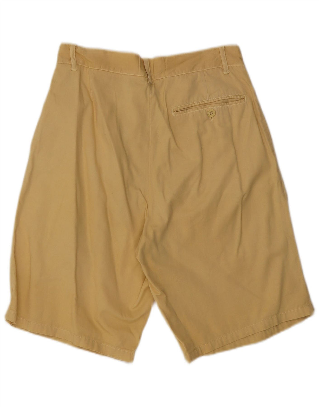 Pantaloncini chino con pegging da uomo Sisley Relaxed Elegance W32 cotone giallo medio