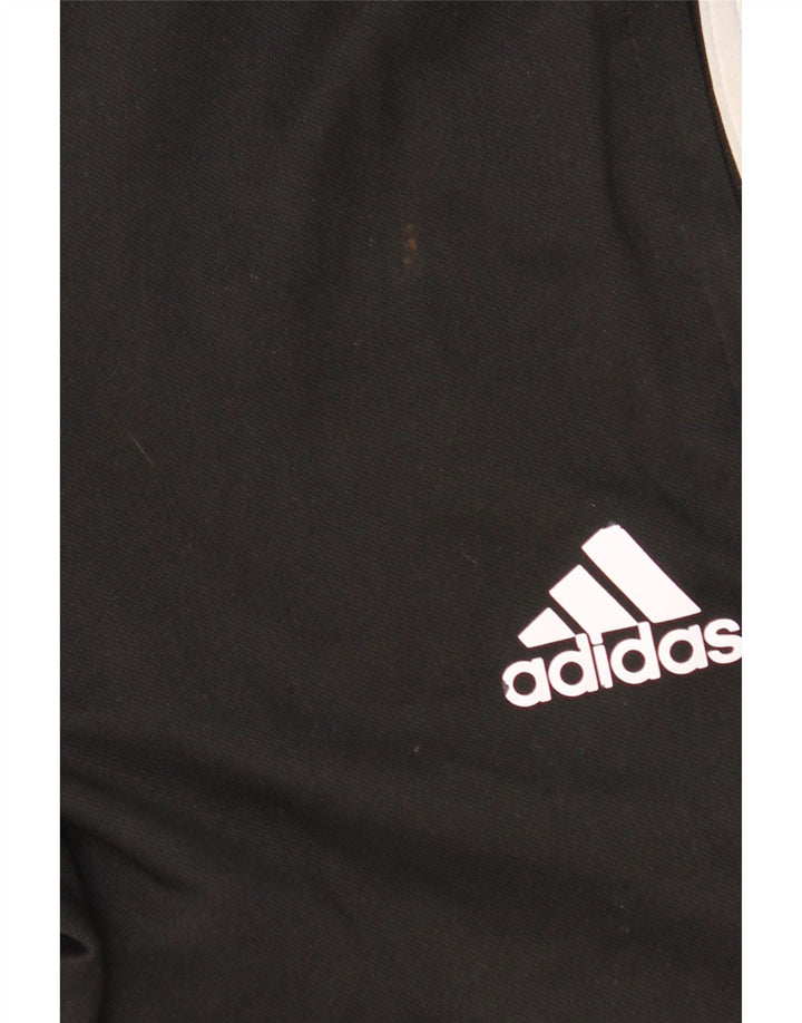 Pantaloni da tuta Adidas Aeroready da uomo piccoli in poliestere nero