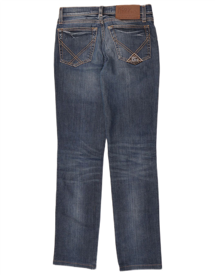 Jeans dritti da donna Roy Rogers W27 L30 cotone blu