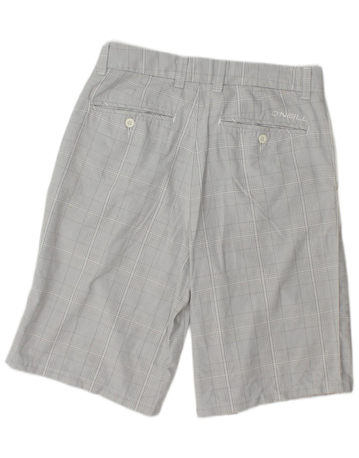 Pantaloncini chino da uomo O'Neill W30 pied de poule grigio medio