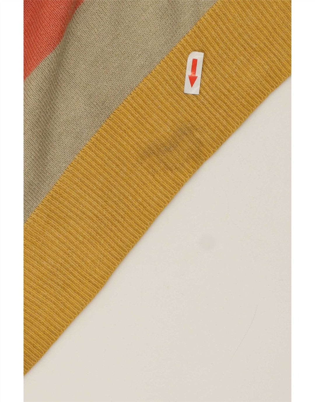 Quiksilver Maglione da uomo con scollo a barca a righe medie multicolore