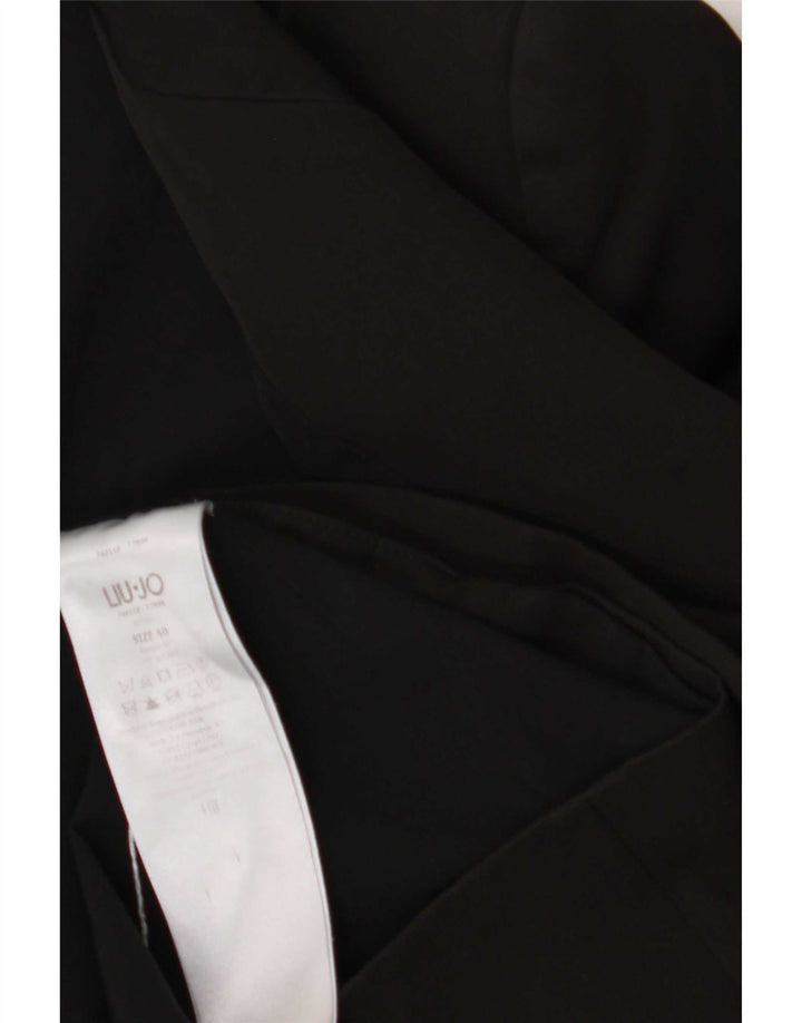 Giacca Blazer 1 Bottone Donna Liu Jo IT 40 Small Poliestere Nero