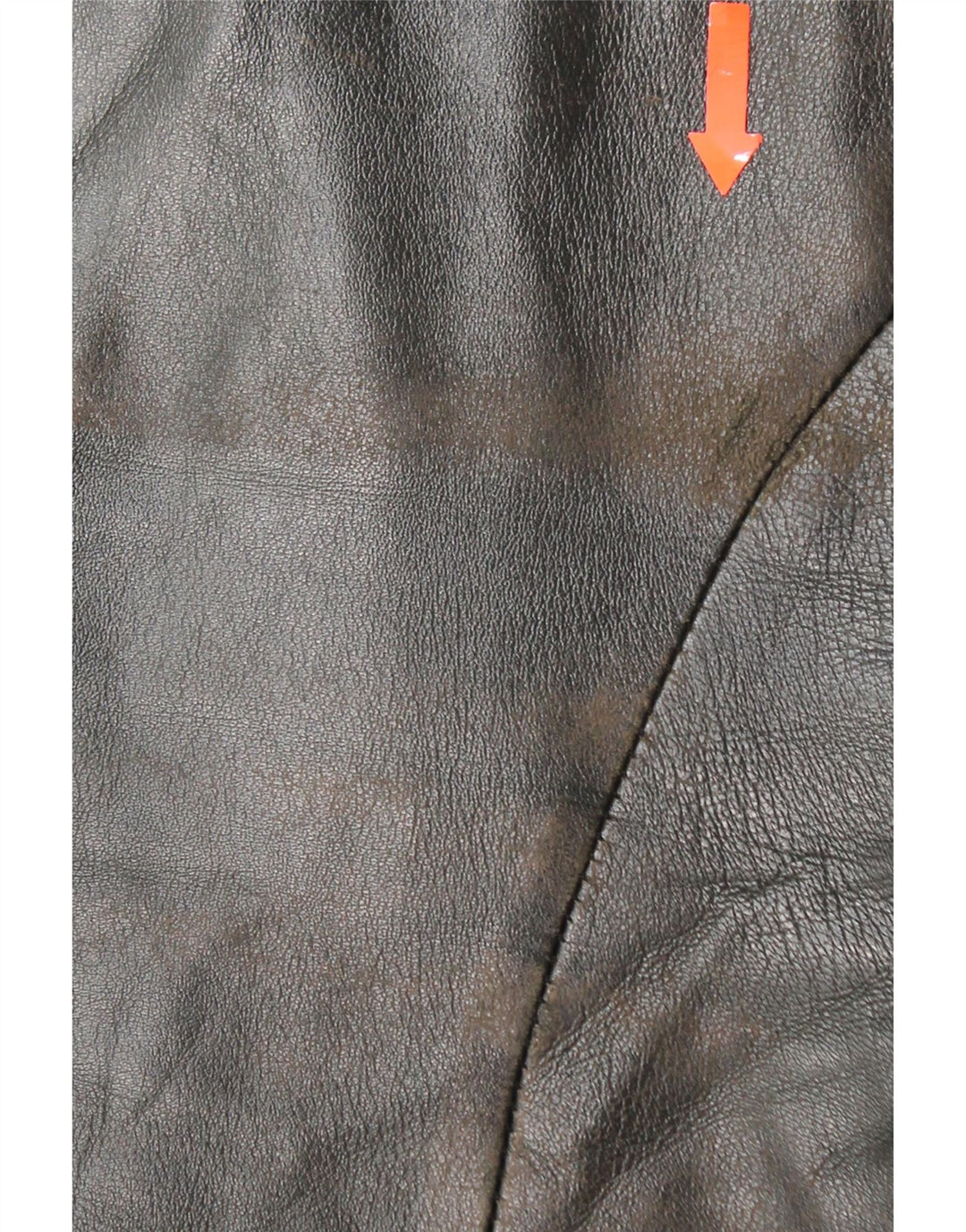 VINTAGE Womens Leather Jacket IT 48 XL Black Vintage Vintage and Second-Hand Vintage from Messina Hembry 