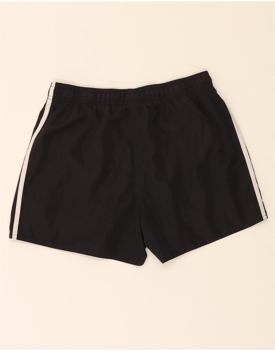 Pantaloncini sportivi Adidas da donna UK 12 medio nero poliestere