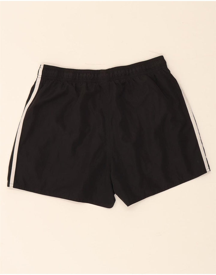 Pantaloncini sportivi Adidas da donna UK 12 medio nero poliestere