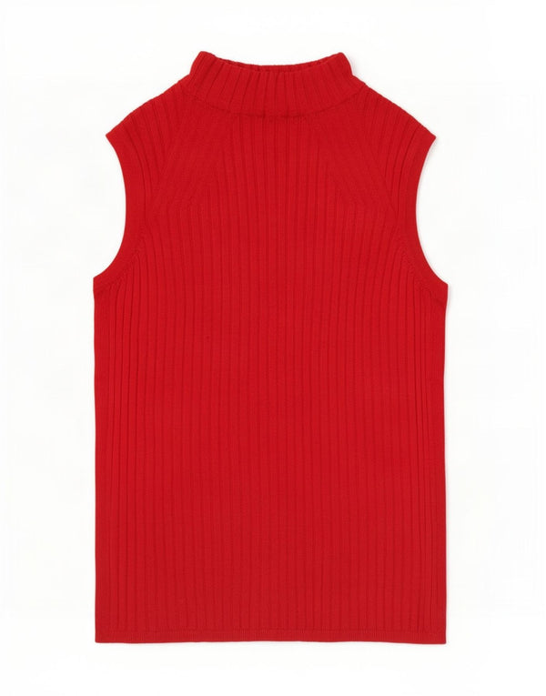 Canotta da donna Marks & Spencer UK 12 Viscosa rossa media