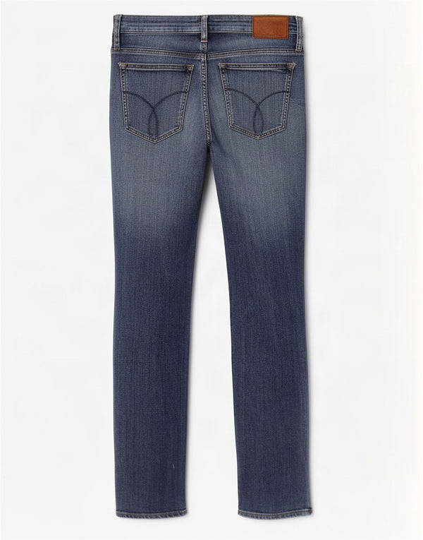 Jeans skinny da uomo Calvin Klein W32 L32 cotone blu