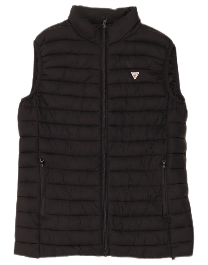 Gilet imbottito da bambino Guess 13-14 anni in poliammide nero