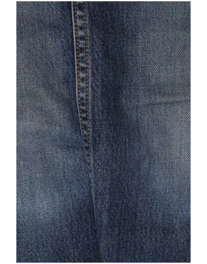 Jeans dritti da donna Lee US 10 grandi W24 L28 cotone blu
