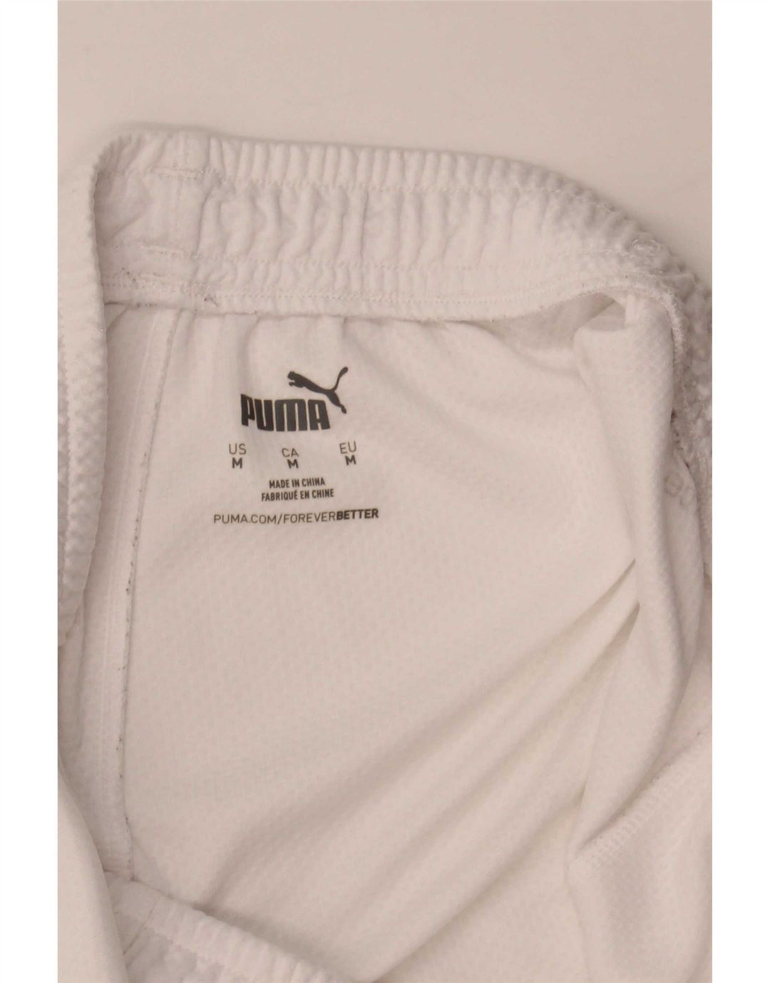 Pantaloncini sportivi Puma da uomo di colore bianco medio