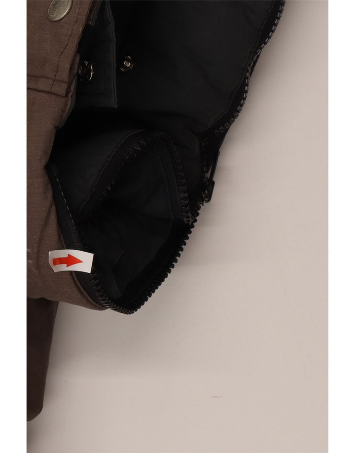 Gilet imbottito con cappuccio da uomo DOLOMITE UK 44 2XL Marrone