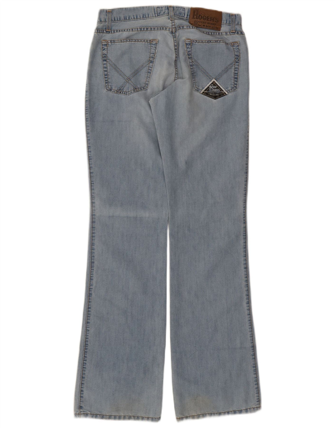 Jeans bootcut Seven Bell da donna Roy Rogers IT 46 Large W32 L34 cotone blu