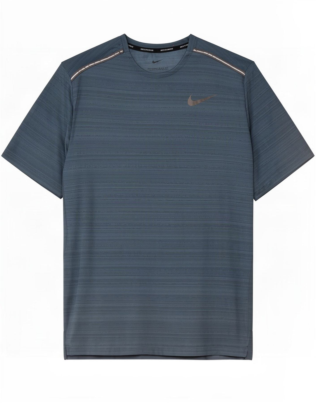 T-shirt Nike Dri Fit da uomo, grande, in poliestere chiazzato blu