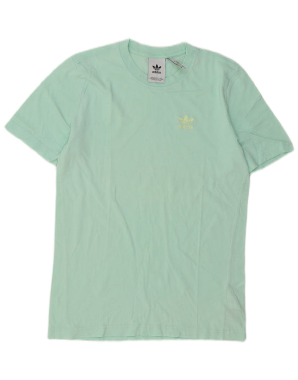 T-shirt da uomo Adidas Top XS verde cotone