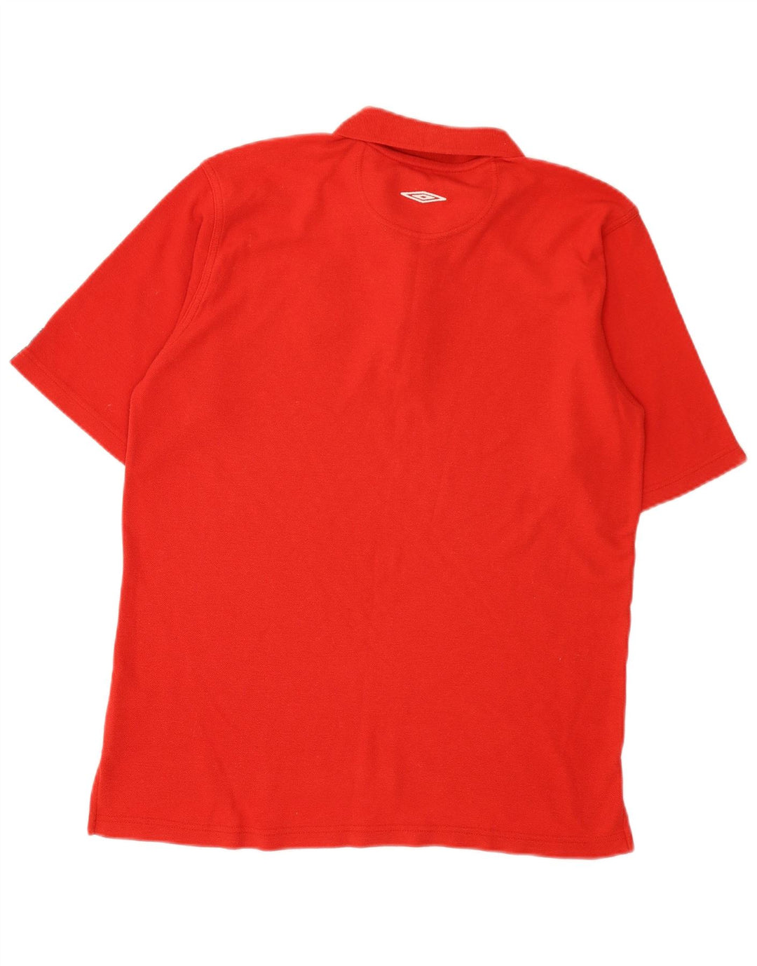 Polo grafica Umbro da uomo Inghilterra grande poliestere rosso