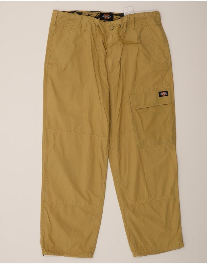 Pantaloni cargo dritti da uomo Dickies W36 L28 in cotone beige