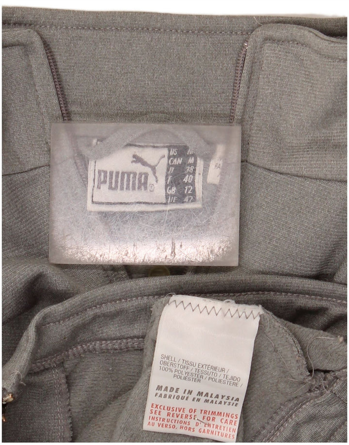 Giacca da tuta da donna Puma UK 12 Poliestere color block grigio medio