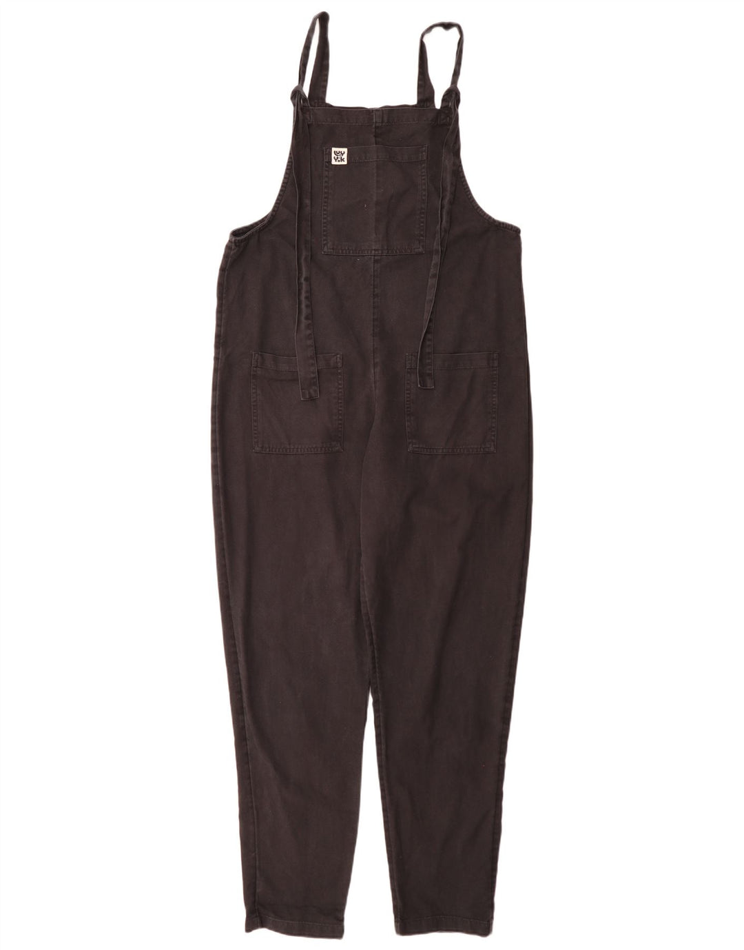 Salopette lunga da donna Lucy & Yak UK 12 cotone nero medio