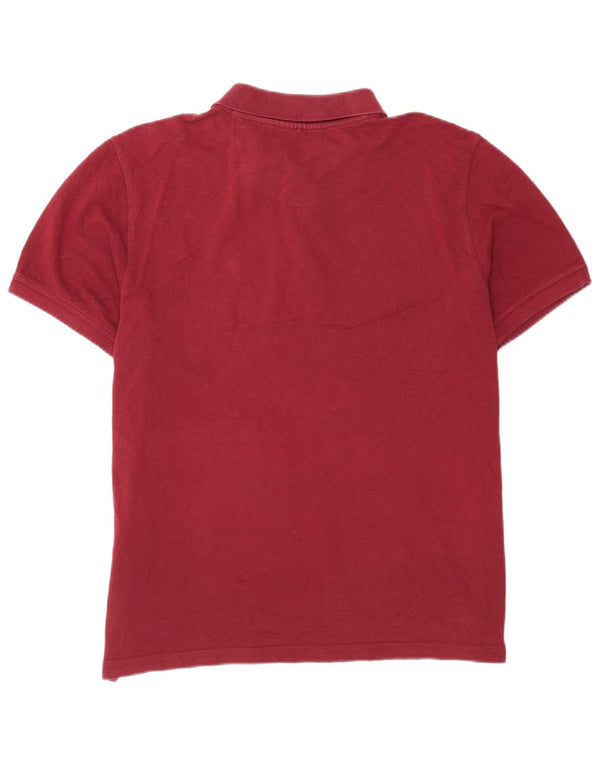 Polo da uomo Regular Fit Pierre Cardin XL in cotone bordeaux