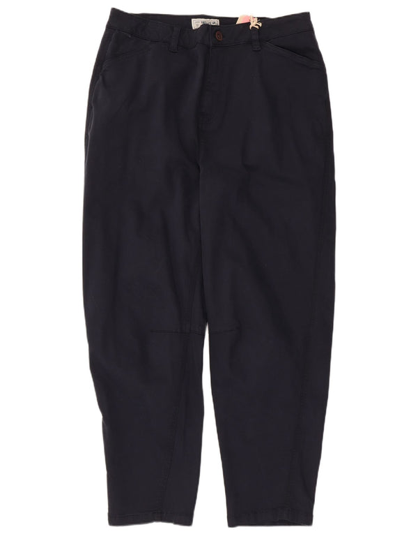 Pantaloni casual affusolati da donna Fat Face UK 14 Large W34 L27 Blu navy