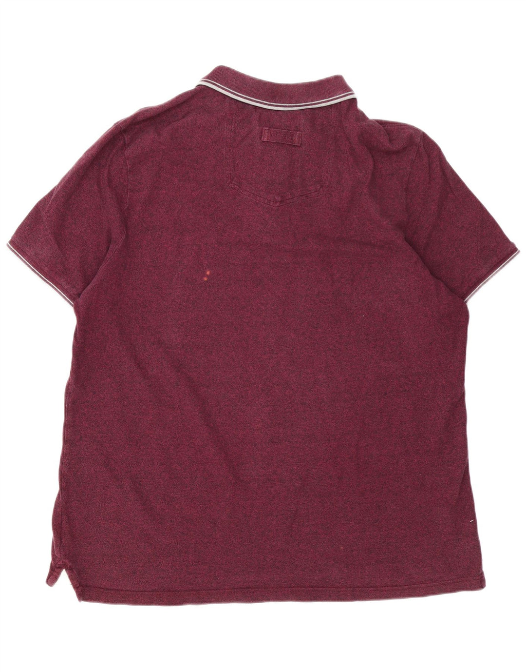 Polo da uomo Fat Face 3XL cotone a righe marrone