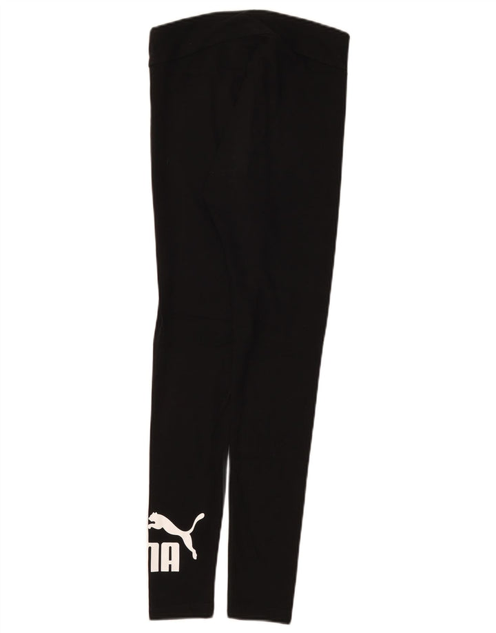 Leggings grafici da donna Puma UK 8 piccoli neri