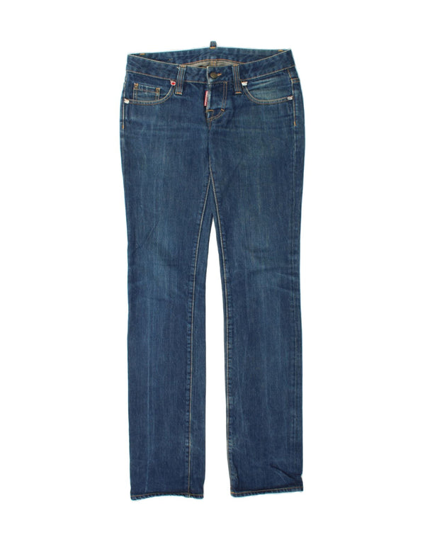 DSQUARED2 Womens Slim Jeans IT 42 Medium W30 L36 Blue Cotton
