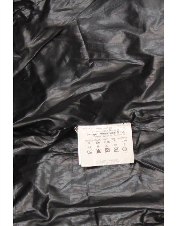 Piumino Donna con Cappuccio Roccobarocco IT 44 Medium Nero Poliestere